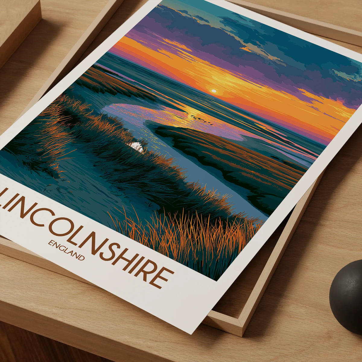 Lincolnshire Souvenir Poster Print