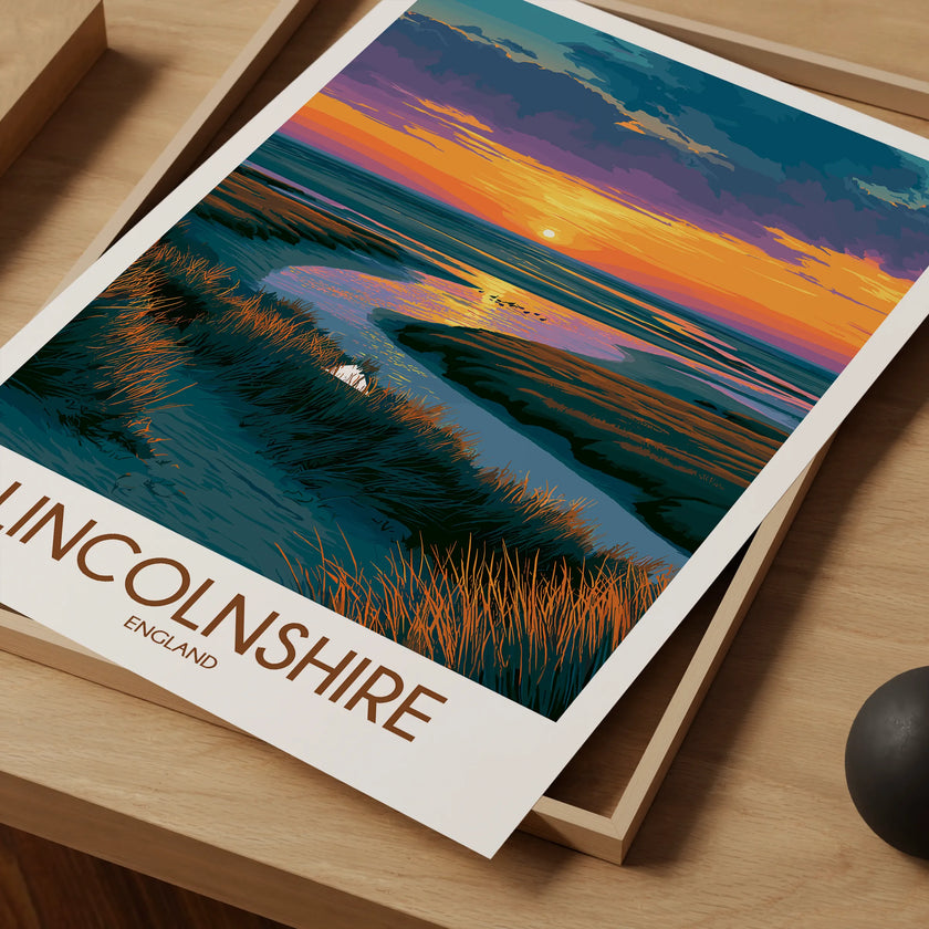 Lincolnshire Souvenir Poster Print