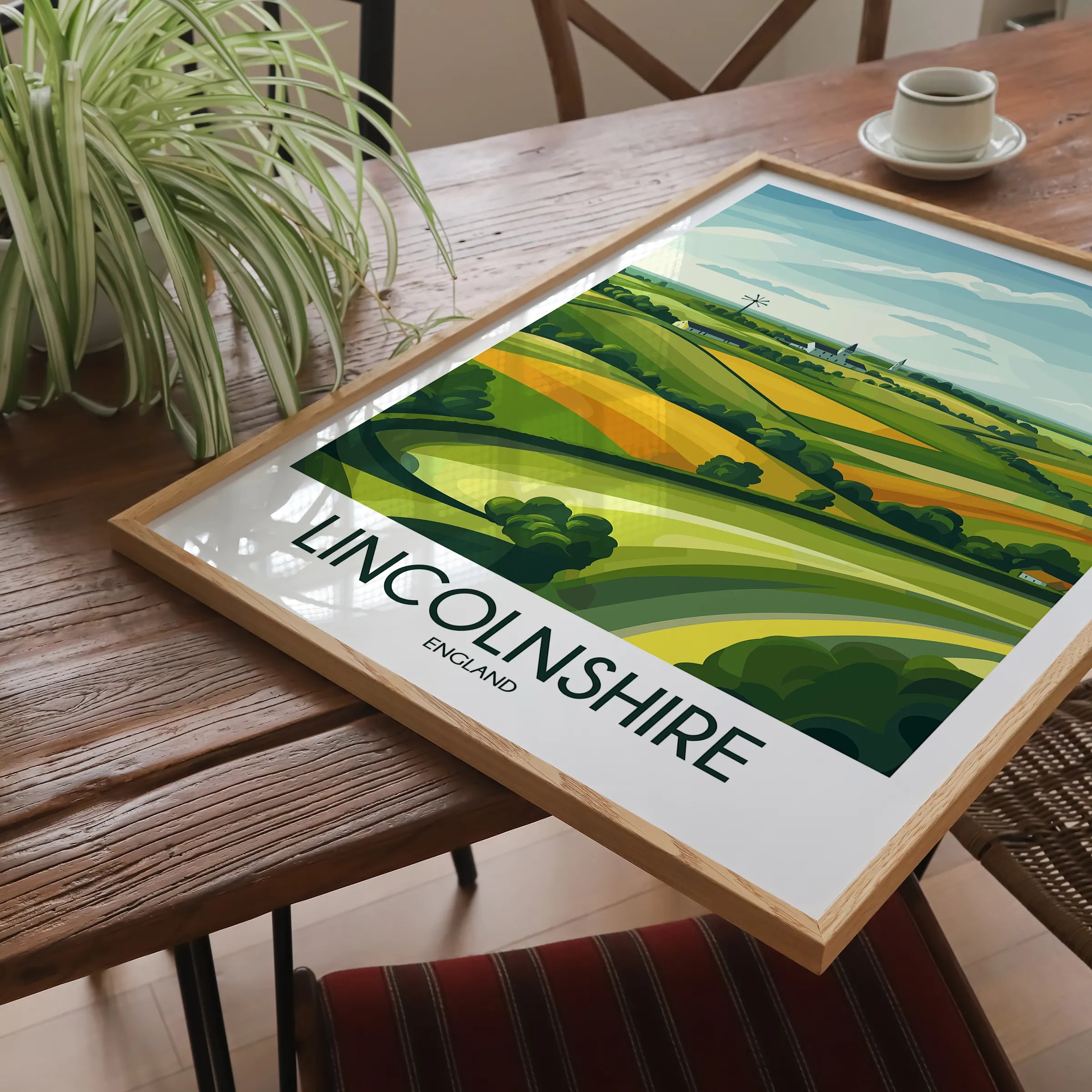 Lincolnshire Souvenir Poster Print
