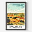 Lincolnshire Souvenir Poster Print