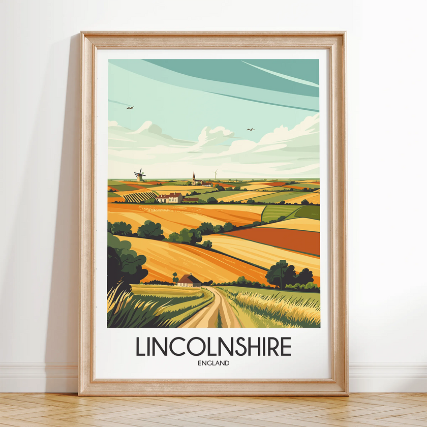 Lincolnshire Travel Memory Gift