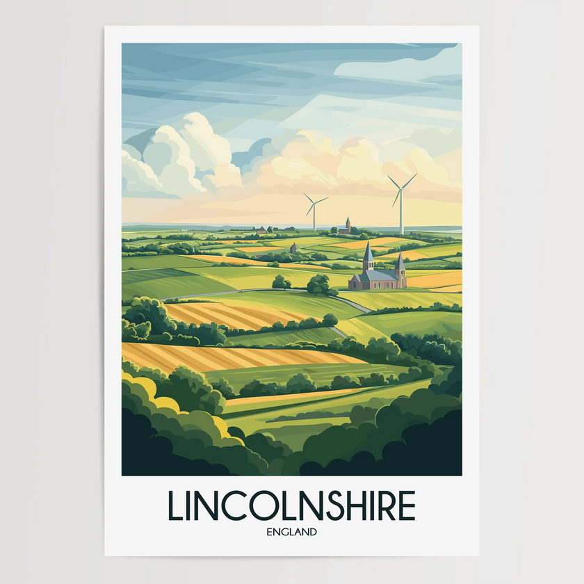 Lincolnshire Travel Memory Gift