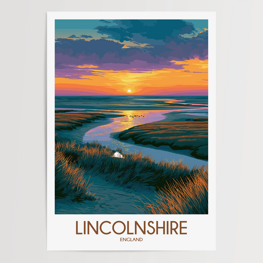 Lincolnshire Travel Memory Gift