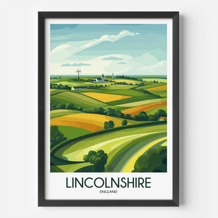 Lincolnshire Travel Memory Gift