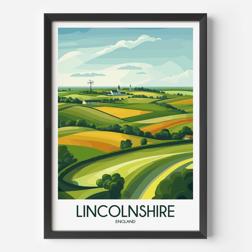 Lincolnshire Travel Memory Gift