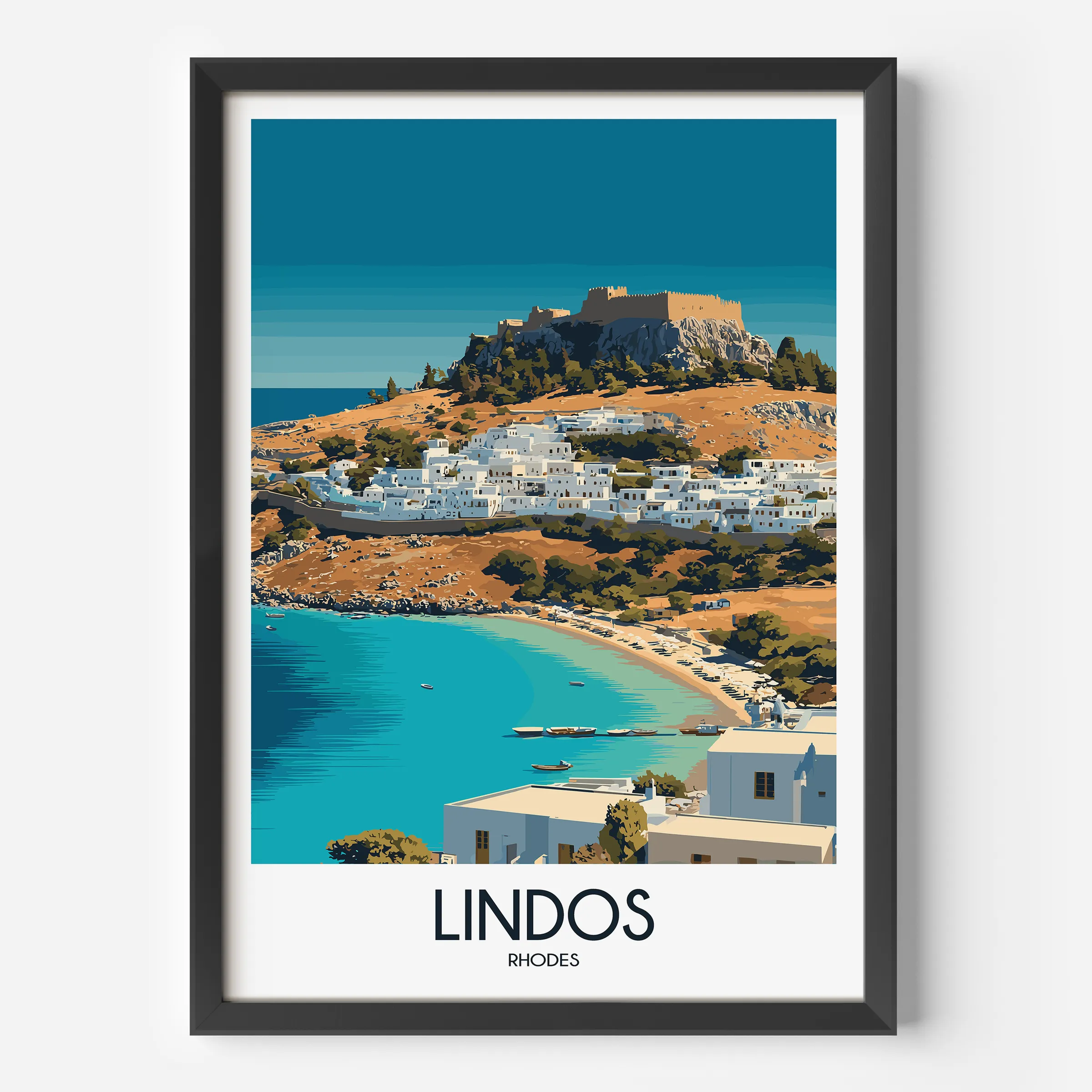 Lindos Gallery Quality Print
