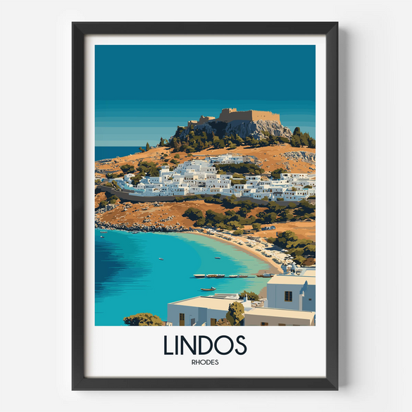 Lindos Gallery Quality Print