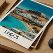 Lindos Scenic Landscape Art
