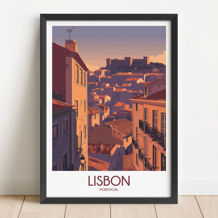 Lisbon Destination Art Gift