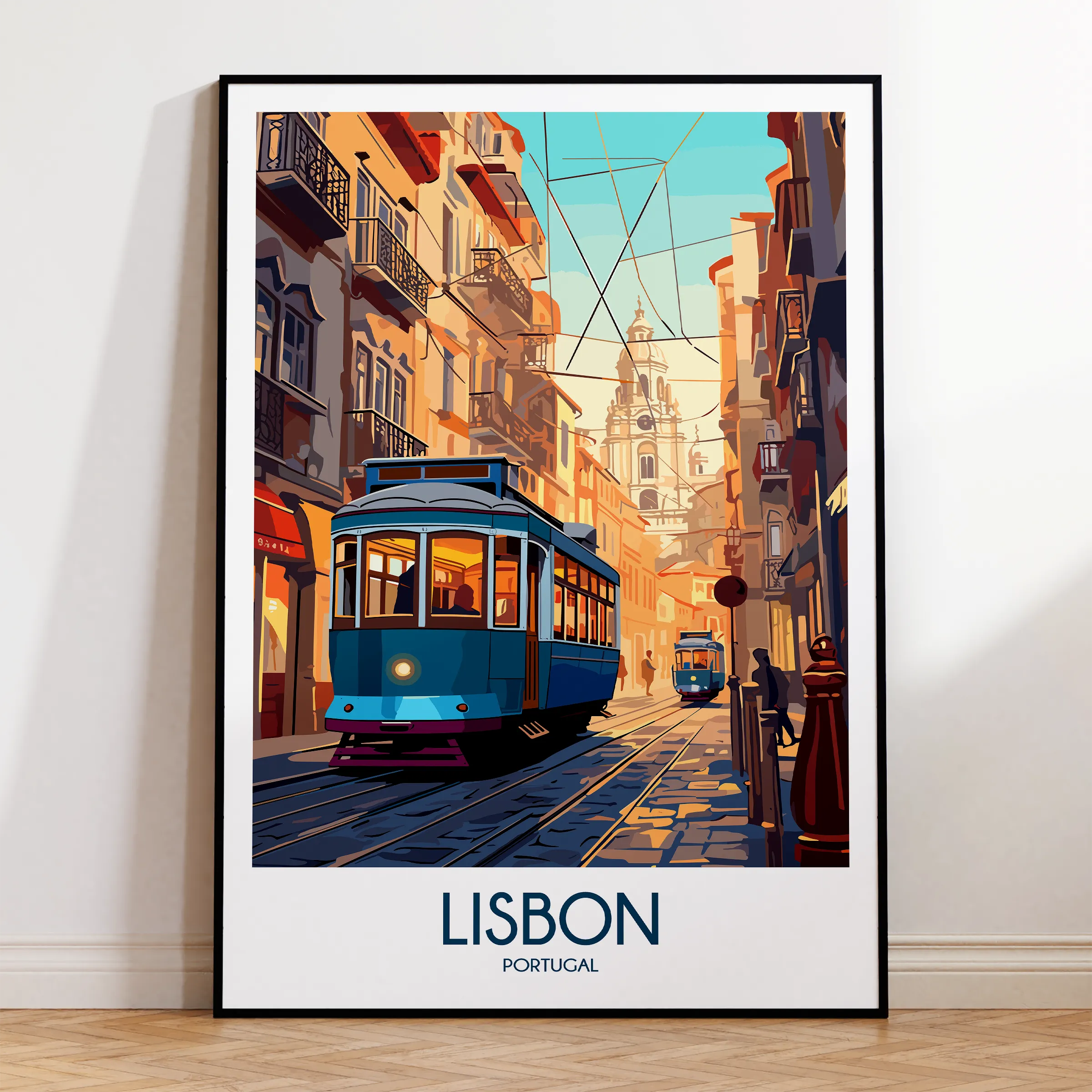 Lisbon Destination Art Gift