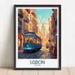 Lisbon Minimalist Wall Art