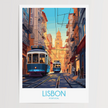 Lisbon Tram Gallery Quality Print