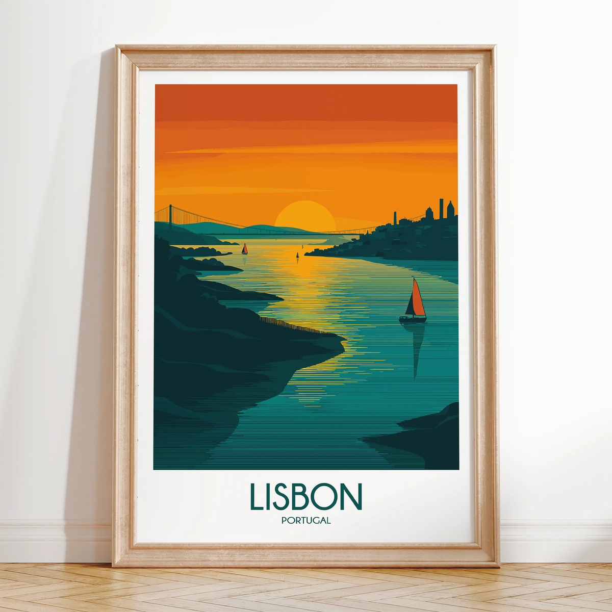 Lisbon Travel Memory Gift