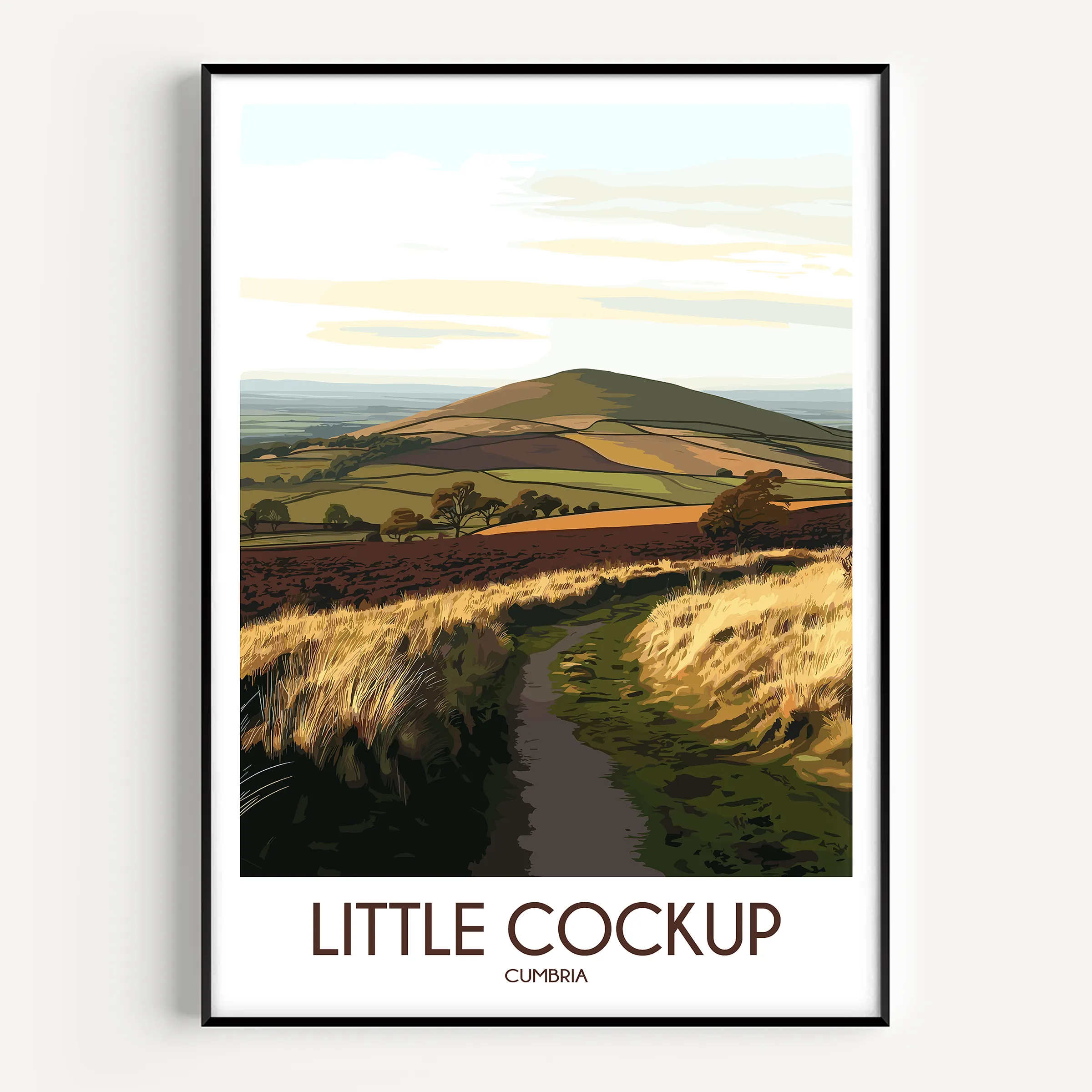 Little Cockup Minimalist Wall Art