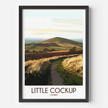 Little Cockup Modern Travel Poster