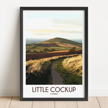 Little Cockup Vintage Style Print