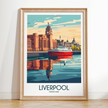 Liverpool Destination Art Gift