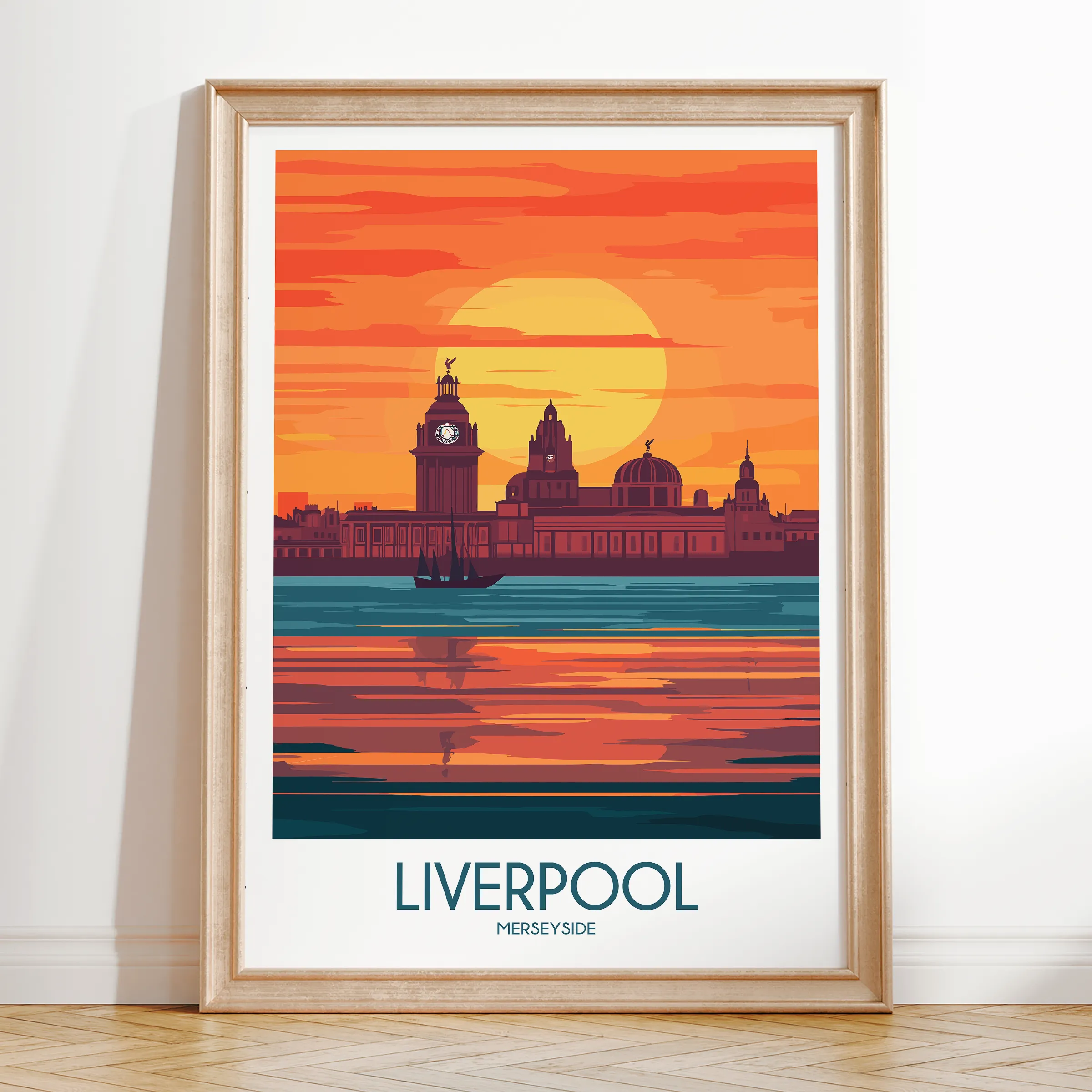 Liverpool Destination Art Gift