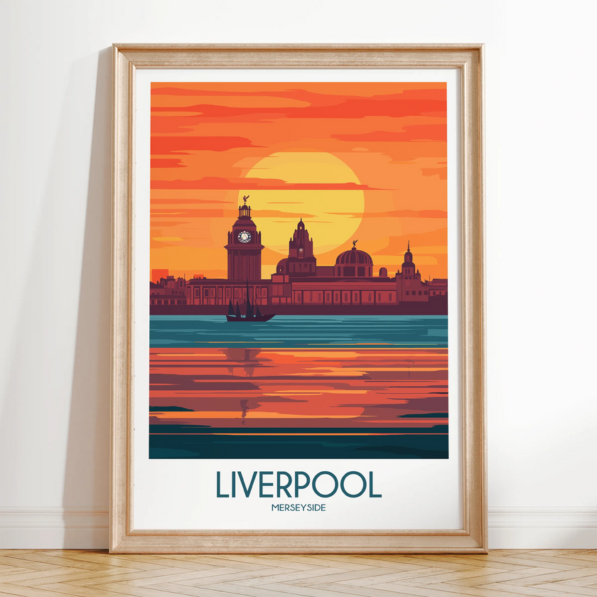 Liverpool Destination Art Gift
