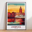 Liverpool Destination Art Gift