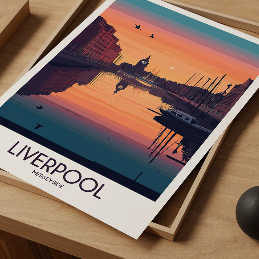 Liverpool Minimalist Wall Art