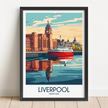 Liverpool Minimalist Wall Art