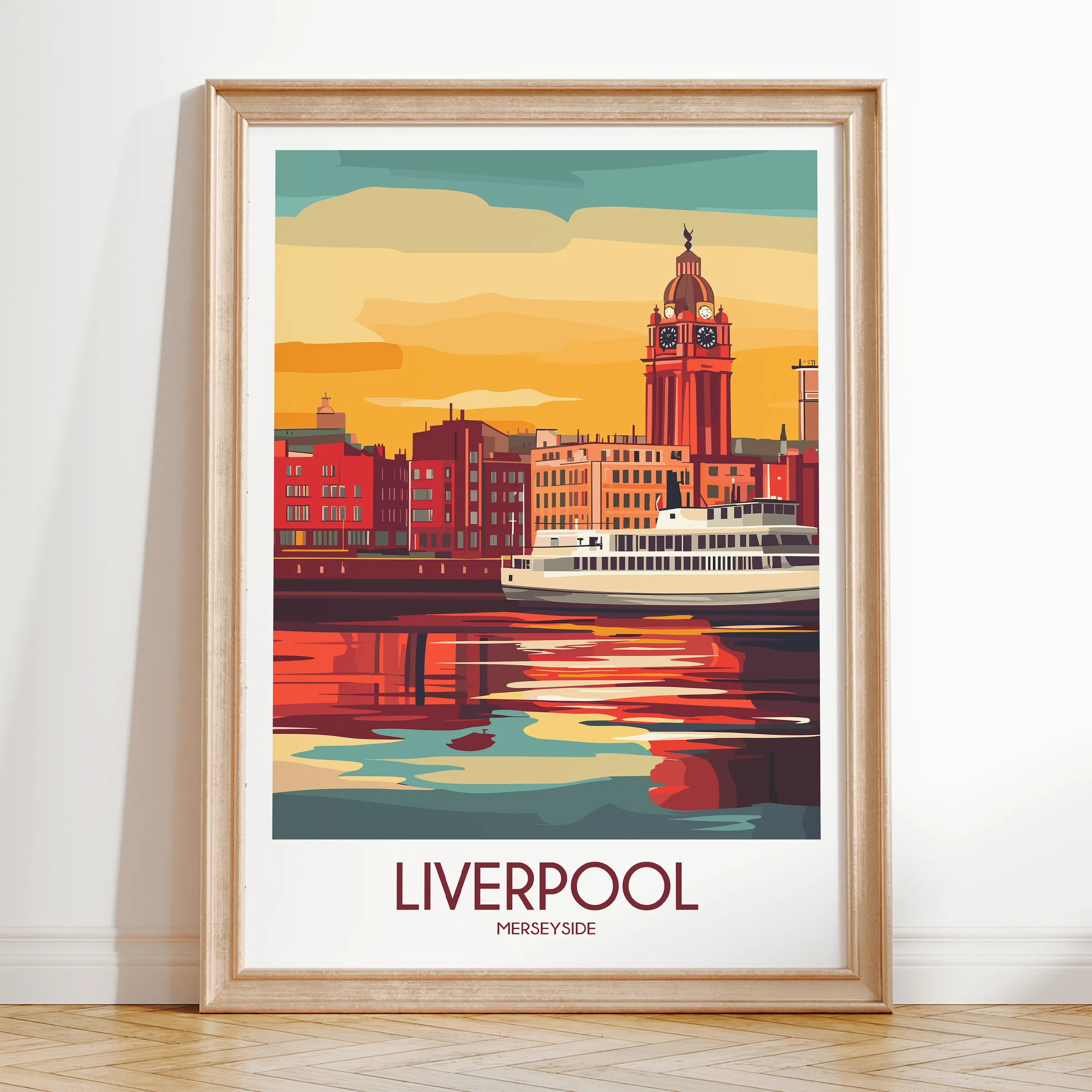 Liverpool Scenic Landscape Art