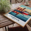 Liverpool Souvenir Poster Print