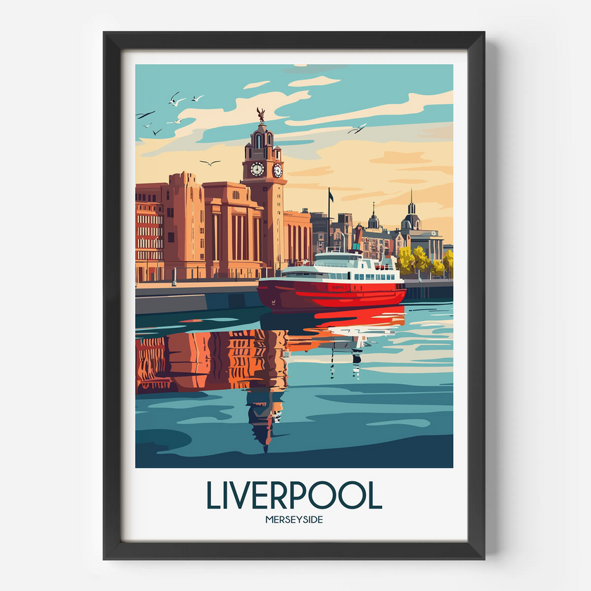 Liverpool Travel Memory Gift