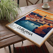 Ljubljana Destination Art Gift