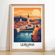 Ljubljana Gallery Quality Print