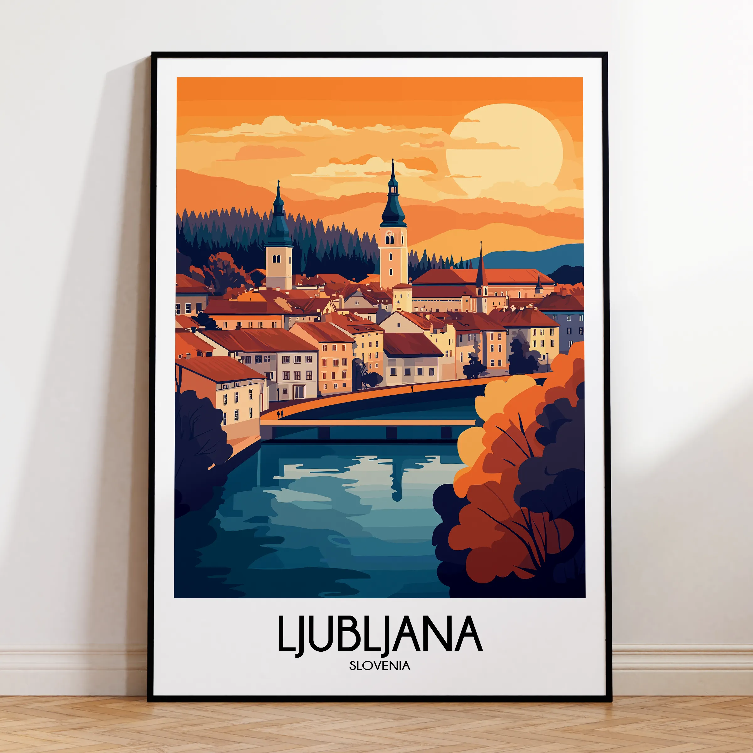 Ljubljana Travel Memory Gift
