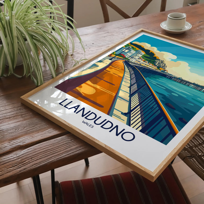 Llandudno Destination Art Gift