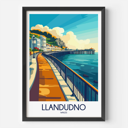 Llandudno Gallery Quality Print