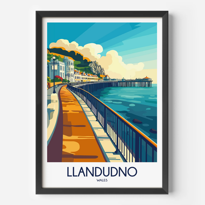 Llandudno Gallery Quality Print