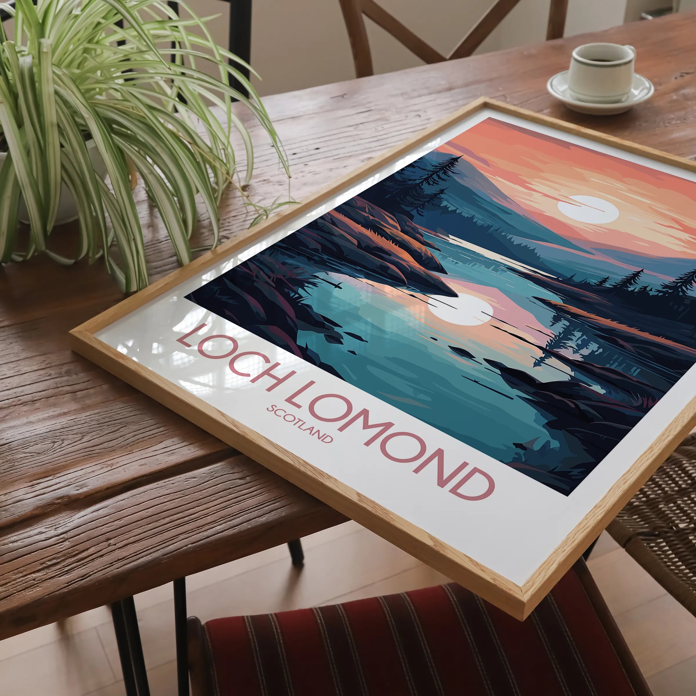 Loch Lomond Destination Art Gift