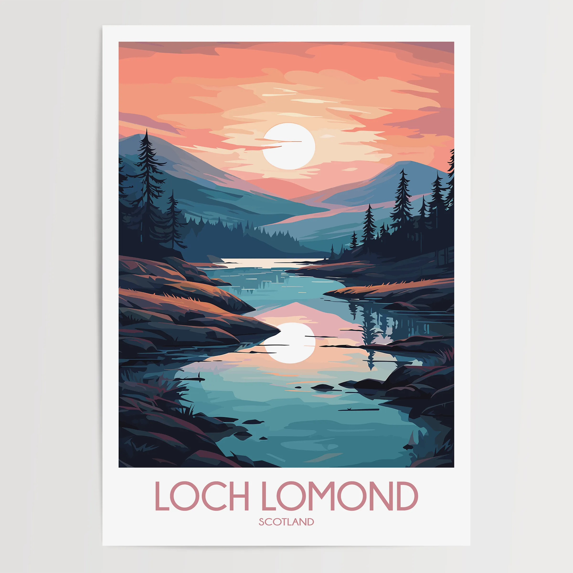 Loch Lomond Home Office Decor