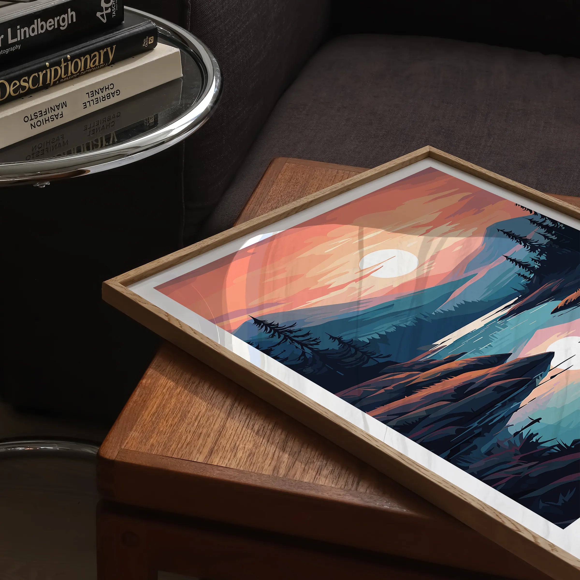 Loch Lomond Scenic Landscape Art