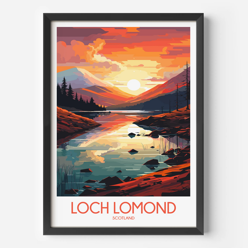 Loch Lomond Travel Memory Gift