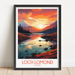 Loch Lomond Vintage Style Print
