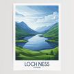 Loch Ness Destination Art Gift