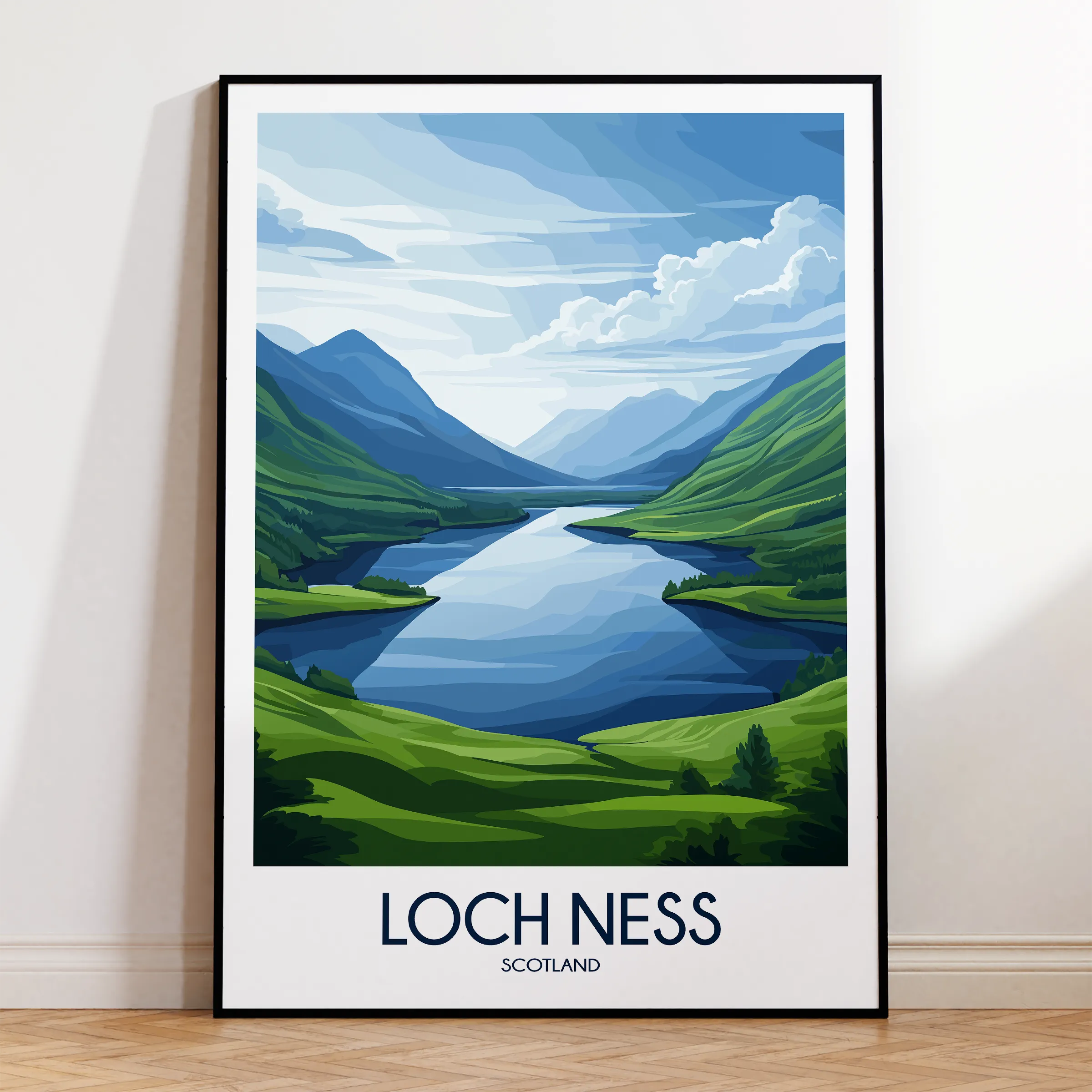 Loch Ness Gallery Quality Print