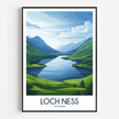 Loch Ness Home Office Decor