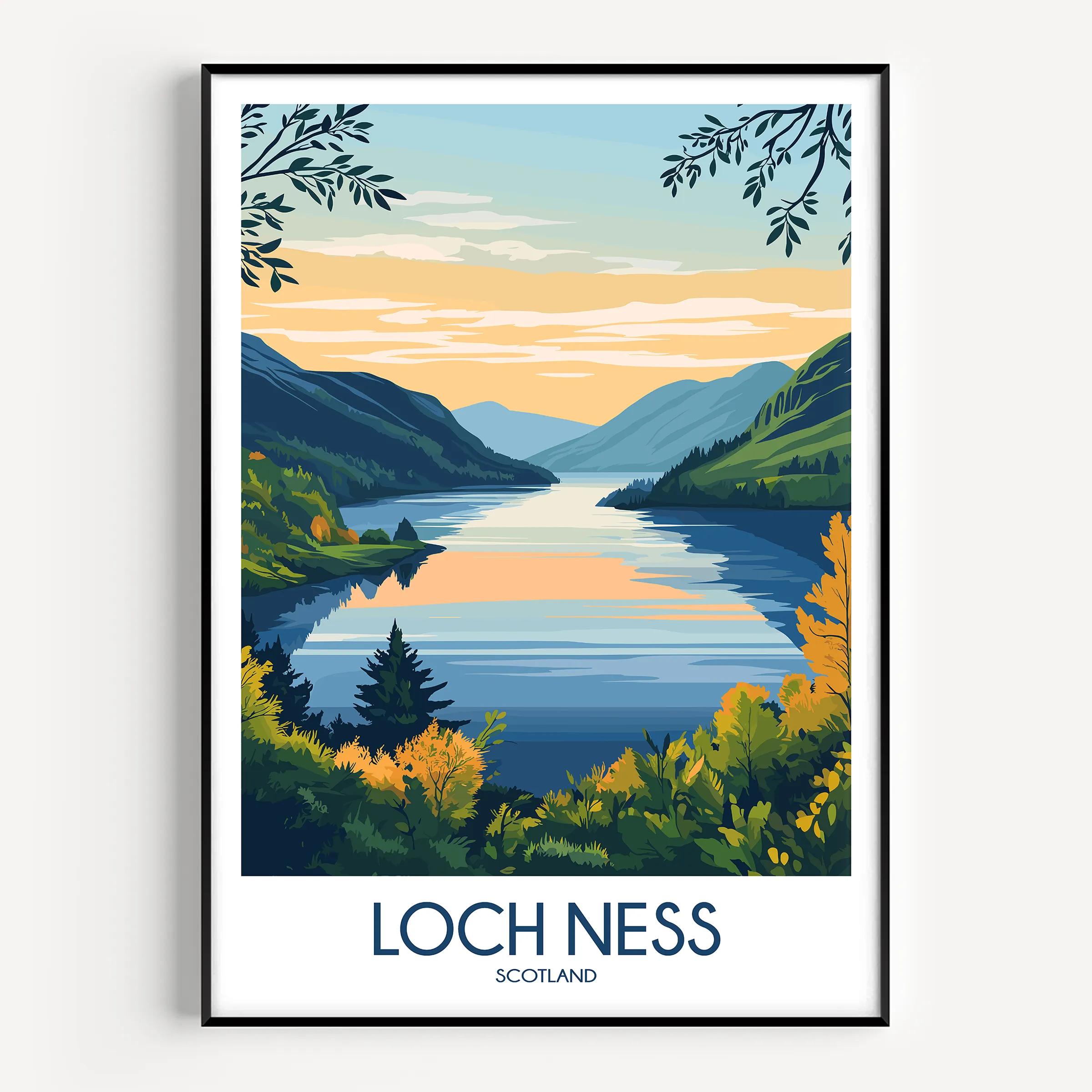 Loch Ness Travel Memory Gift