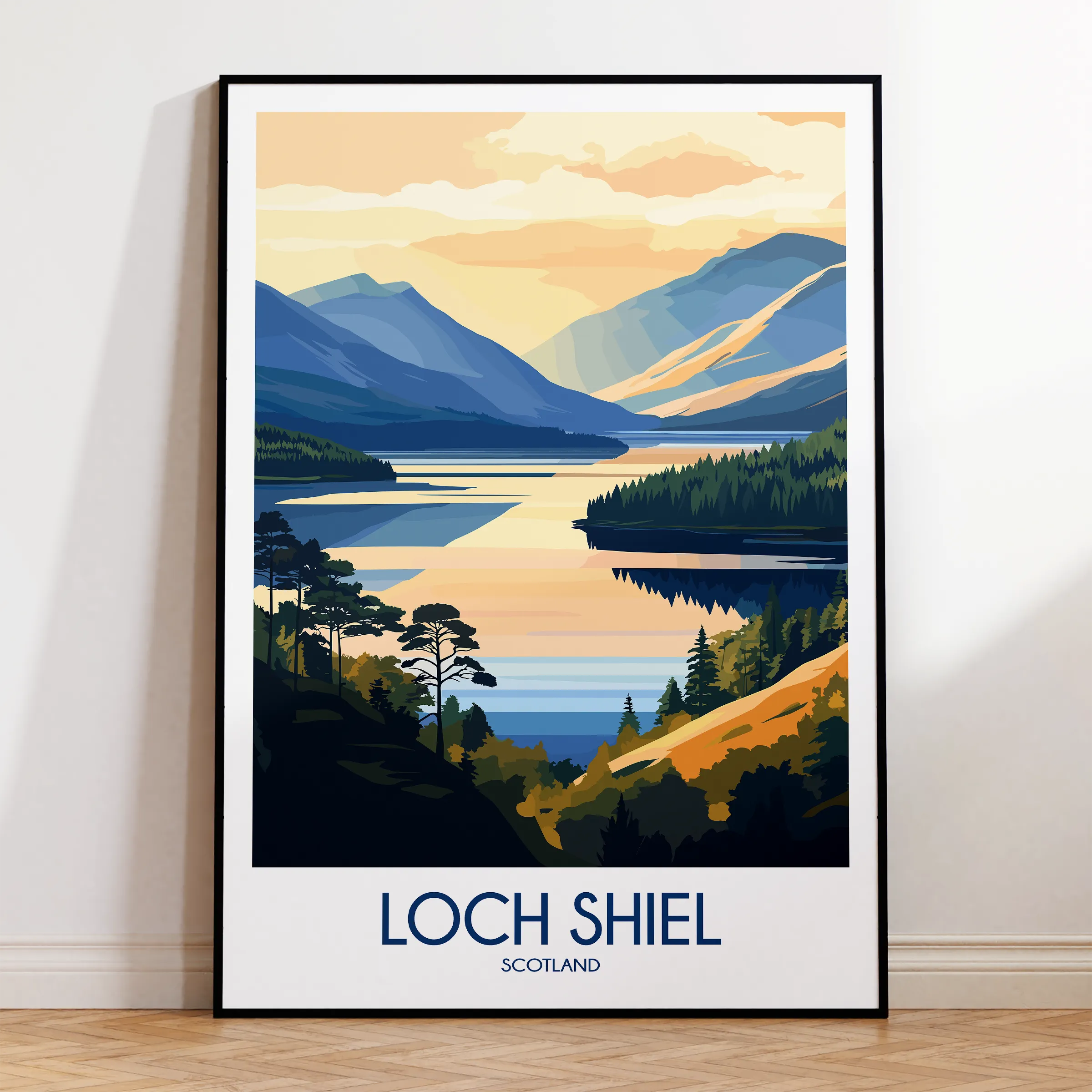 Loch Shiel Destination Art Gift