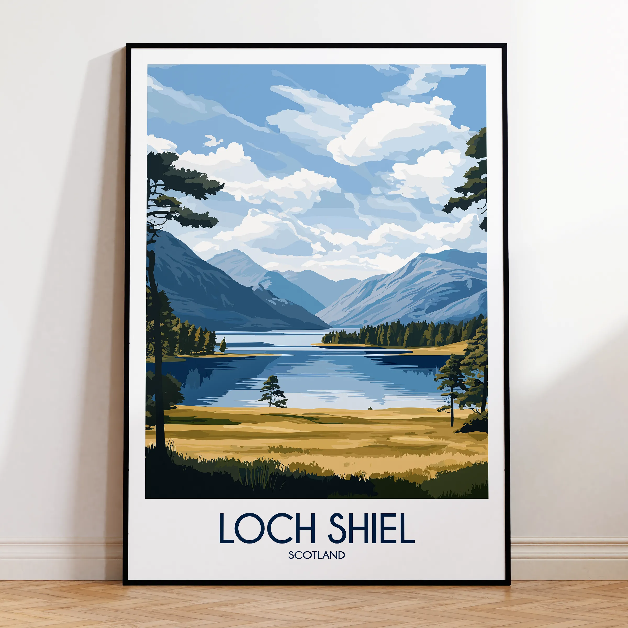 Loch Shiel Gallery Quality Print