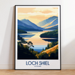 Loch Shiel Scenic Landscape Art