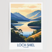 Loch Shiel Souvenir Poster Print