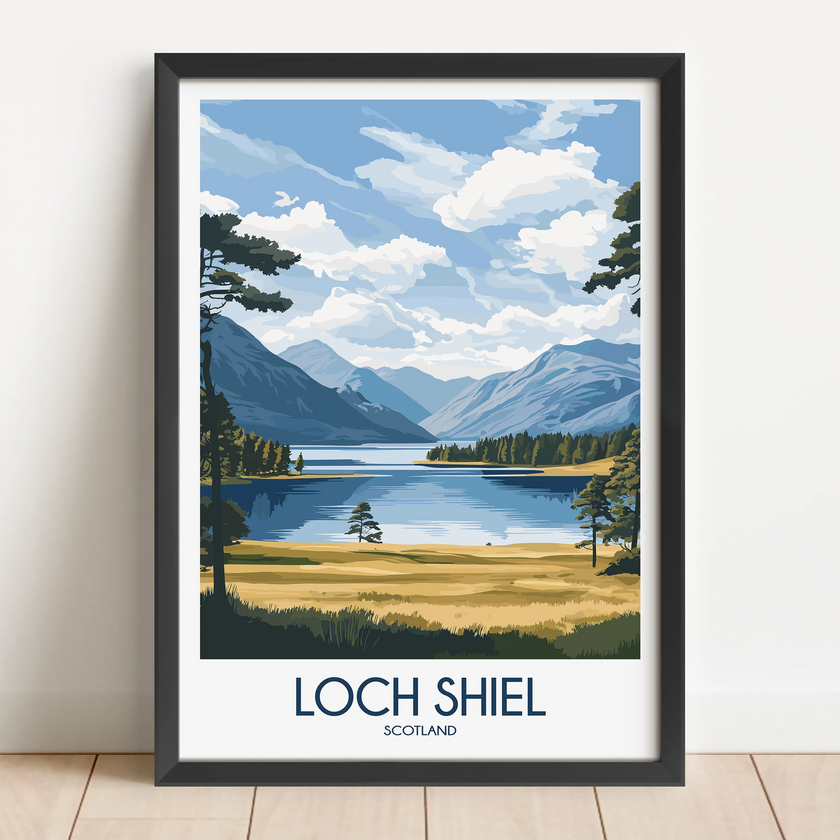 Loch Shiel Travel Memory Gift