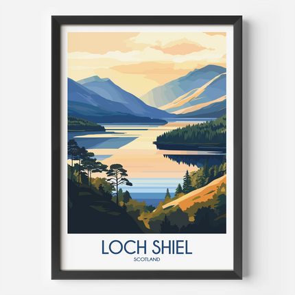 Loch Shiel Travel Memory Gift